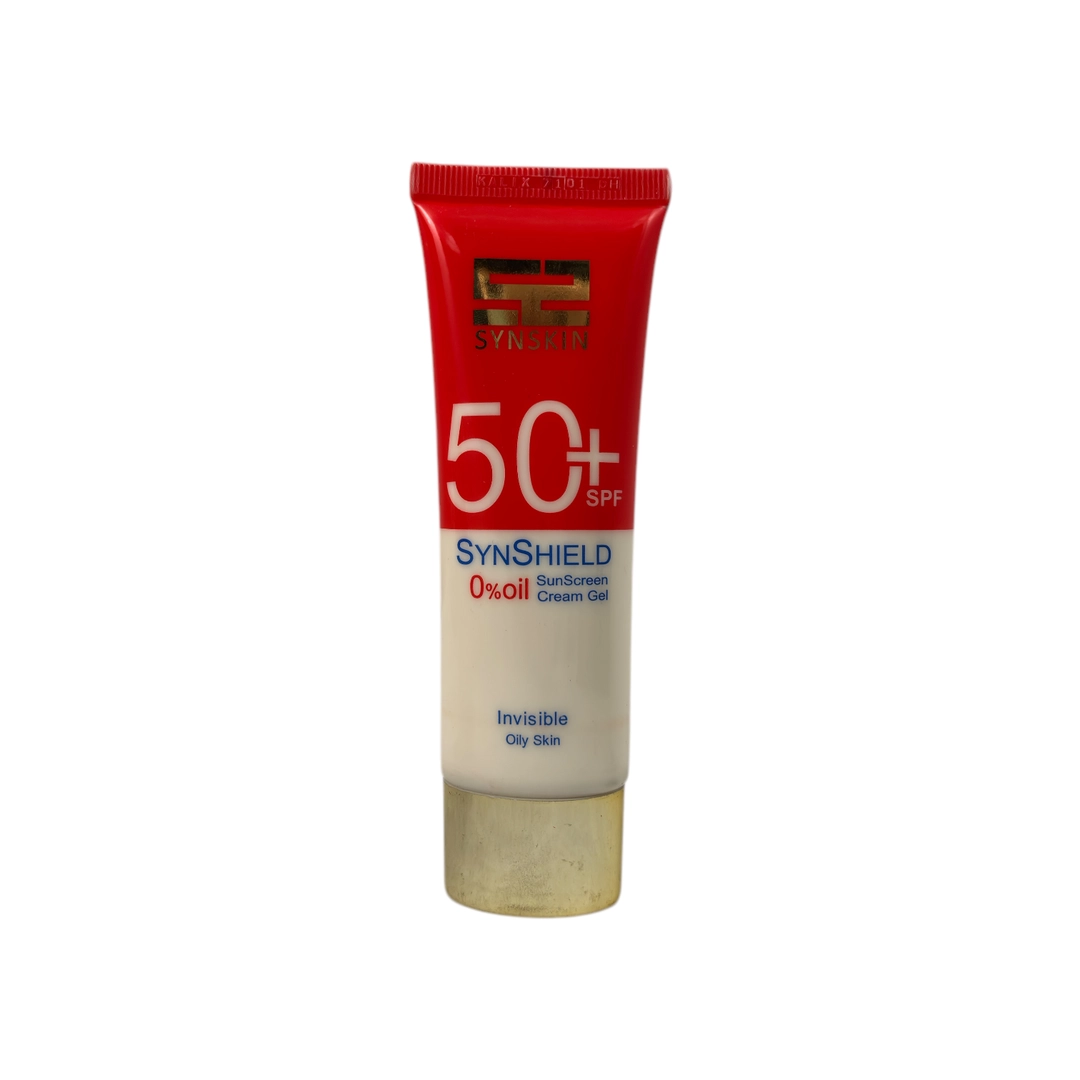 ژل کرم ضد آفتاب ساین اسکین مدل Syn Shield با SPF50 مناسب پوست چرب حجم 50 میلی لیتر