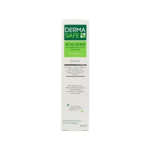 شامپو سر و بدن درماسیف مدل Acne Derm | مناسب پوست چرب ومختلط | حجم ۲۰۰ میلی لیتر