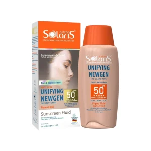 فلوئید ضدآفتاب ضدلک رنگی SPF50 آردن سولاریس مدل Unifying Newgen  حجم 75 میلی‌لیتر