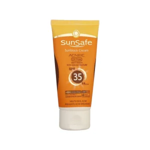 کرم ضد آفتاب رنگی سان سیف با SPF35 | مناسب پوست چرب | حجم 50 میلی لیتر