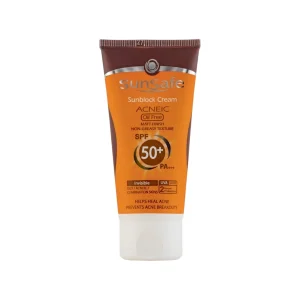 کرم ضد آفتاب فاقدچربی بدون رنگ سان سیف SPF50 | مناسب پوست چرب و آکنه ای | حجم 50 میلی لیتر