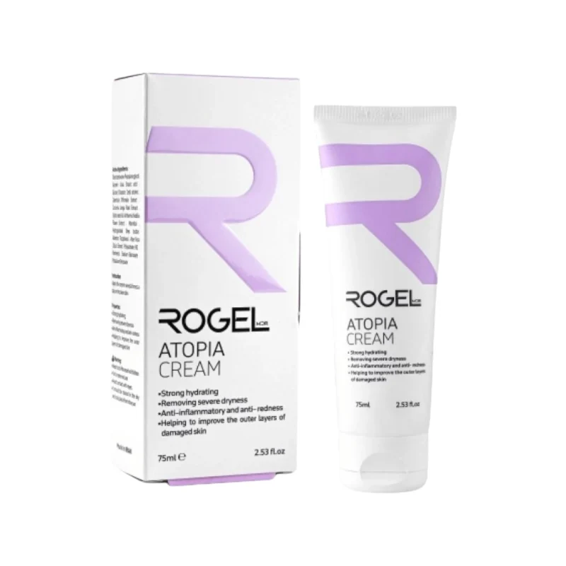 کرم مرطوب کننده روژل مدل Atopia حجم 75 میلی لیتر