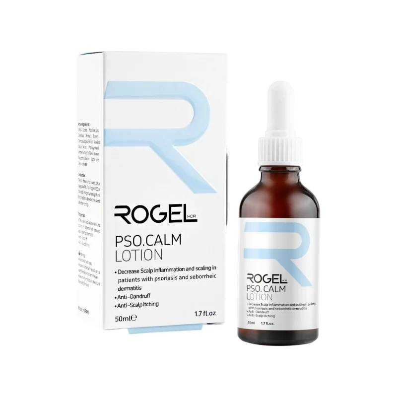 لوسیون ضد شوره مو روژل مدل PSO حجم 50 میلی لیتر