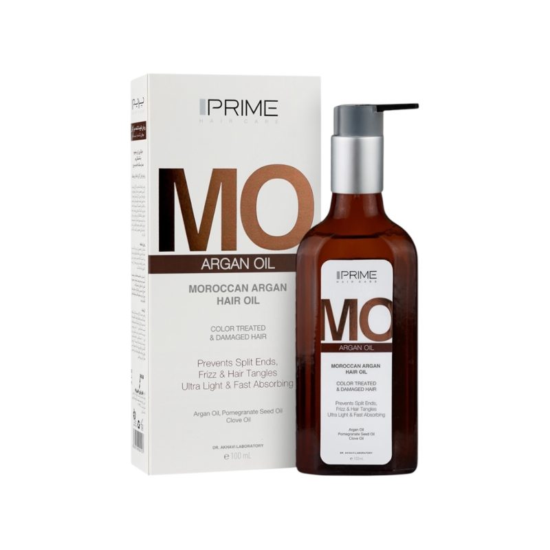 روغن آرگان پرایم مدل MO حجم 100 میلی لیتر