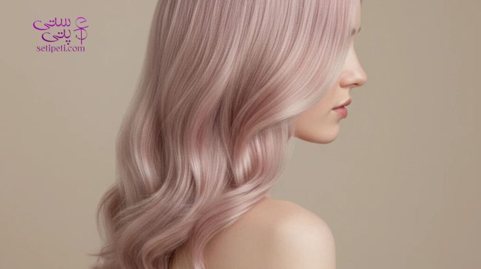 رنگ موی آبنباتی