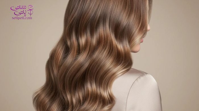 رنگ موی شکلاتی