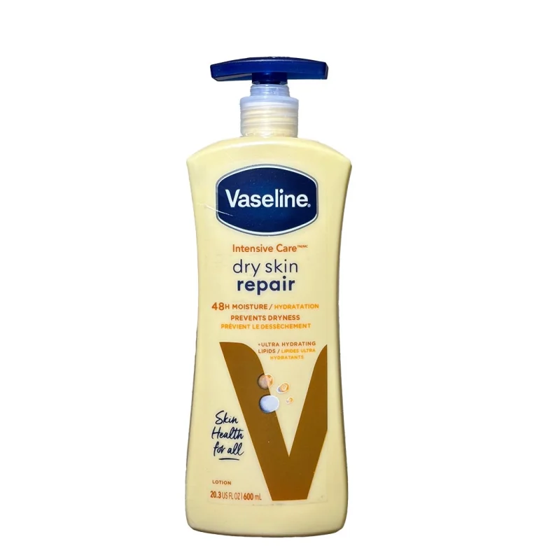 لوسیون وازلین  Vaseline Intensive Care Dry Skin Repair