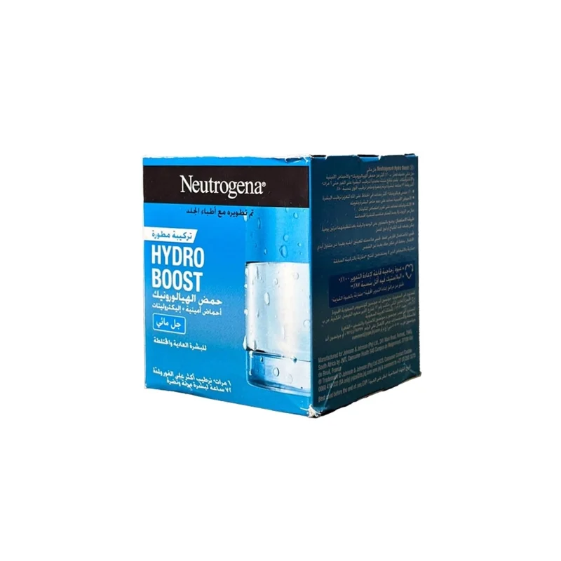 ژل آبرسان نوتروژینا Hydro Boost | رطوبت رسان قوی با هیالورونیک اسید
