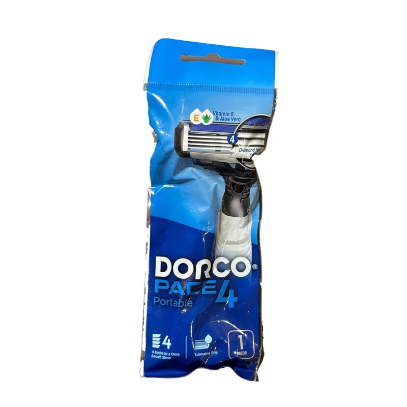 تیغ اصلاح ۴ لبه دورکو مدل PACE 4 | شیو راحت و نرم