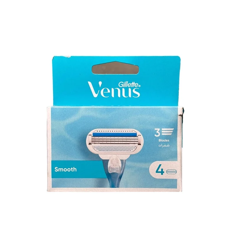 تیغ اصلاح Gillette Venus با 3 تیغه– نرم و صاف