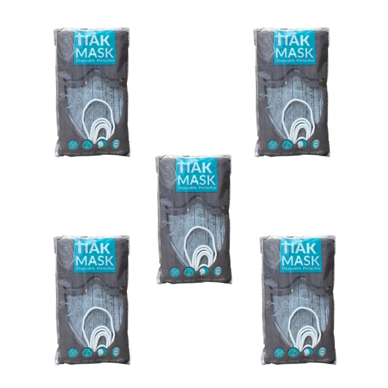 ماسک سه لایه پرستاری تیاک (Tiak Mask) | بسته ۵۰ عددی
